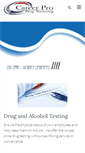 Mobile Screenshot of careerprodrugscreening.com